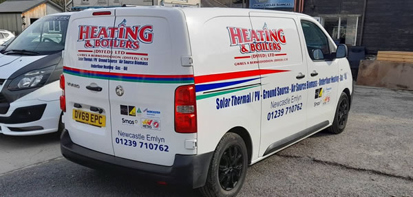 Professional van graphics and commercial van livery by Action Graffix