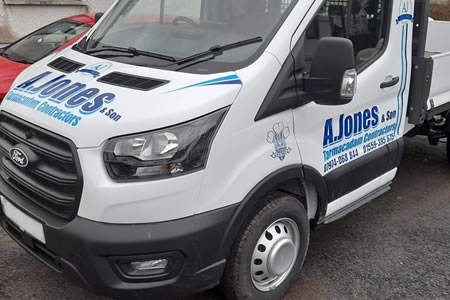 Vehicle graphics and vehicle livery by Action Graffix in Drefach Felindre Carmarthenshire